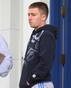 Ben Quinn appeared in court today on drugs offenses. Pic copyright North West Newspix. 