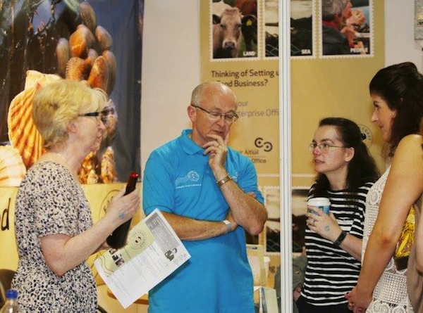 Let's talk about food! Some of those at the Homegrown Food Festival in the Aura Centre in Letterkenny yesterday. ALL PICS BY JOE BOLAND OF NORTHWEST NEWS PIX. 