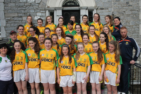 The 2014 Donegal Ladies team. Now the Donegal LGFA want girls for next year's squad
