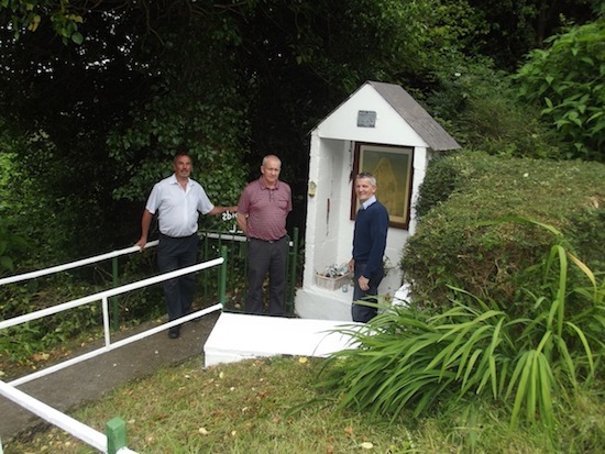 The holy well looks super since its recent refurbishment.