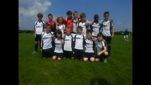 Letterkenny Rovers Under 11 team - winners of the Foyle Cup.