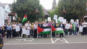 saturday's protest in Letterkenny
