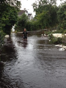 Floods have left parts of Donegal under water.