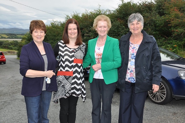 These ladies are looking well at the tea party in Creeslough.