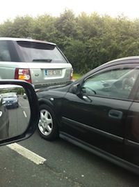 Today's crash in Letterkenny.