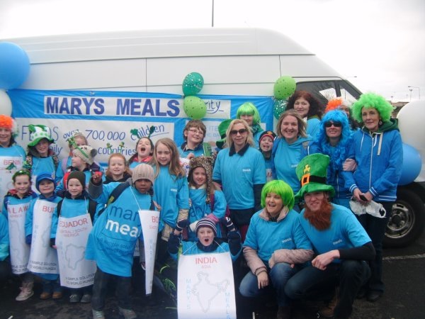 The Mary's Meals team from Letterkenny