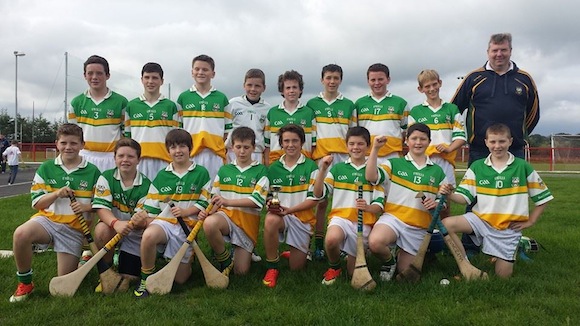 The U13 hurlers of Buncrana.