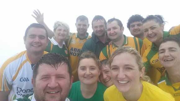 The brilliant Boyle family honour their mum up Errigal.