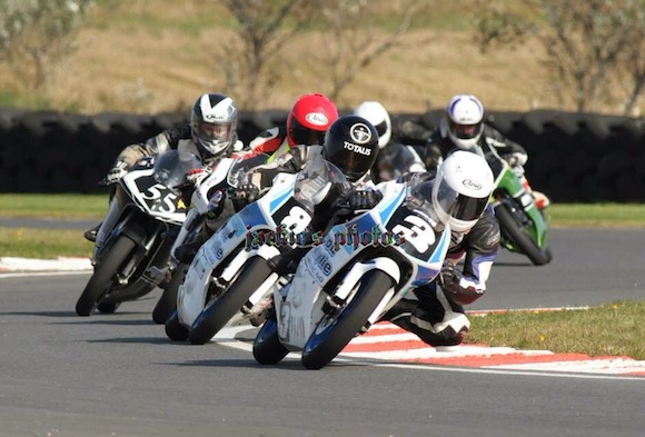 Richard Kerr, number 3, leads the way at Bishopscourt.