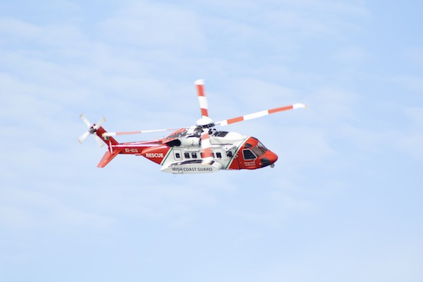 The Rescue 188 helicopter