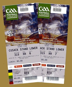 ALL IRELAND TICKETS