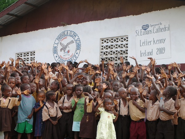 The John Parvola school now has 800 children, all who are fed by Mary's Meals.