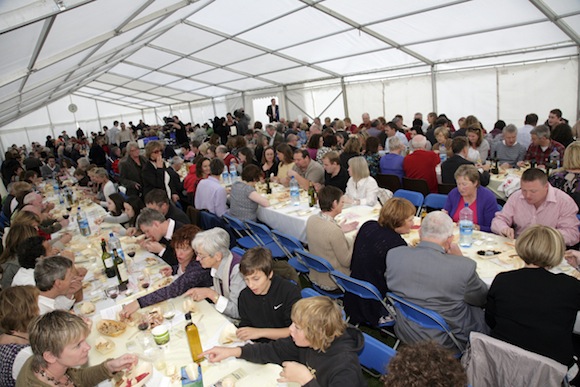 The 2010 feast which was a huge success!