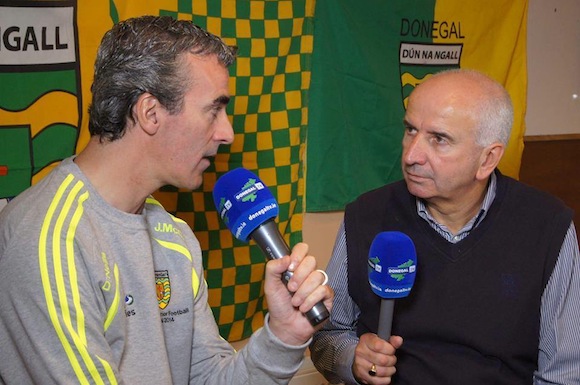 Jim McGuinness chats with Charlie Collins from DonegalTV in the documentary which will be aired tonight.