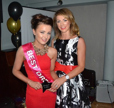 Best dressed female Niamh Boyle with Ms Mc Geehan
