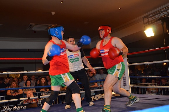 Paddy Mc Ginty Fights Martin Glackin