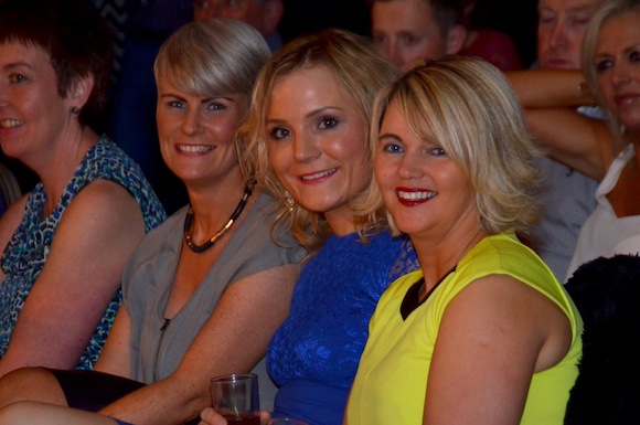 Madeline Crampsie Sharon Browne and Maria Ryan enjoying the Battle of the Swilly 2 in the Siver Tassie