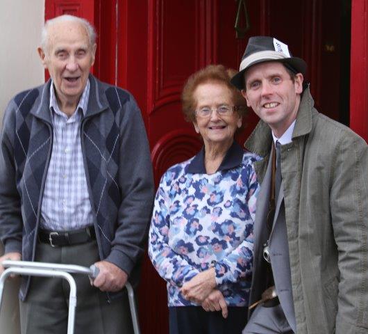 Rosaleen is having a 'Harte to Harte' with these two men in Raphoe.