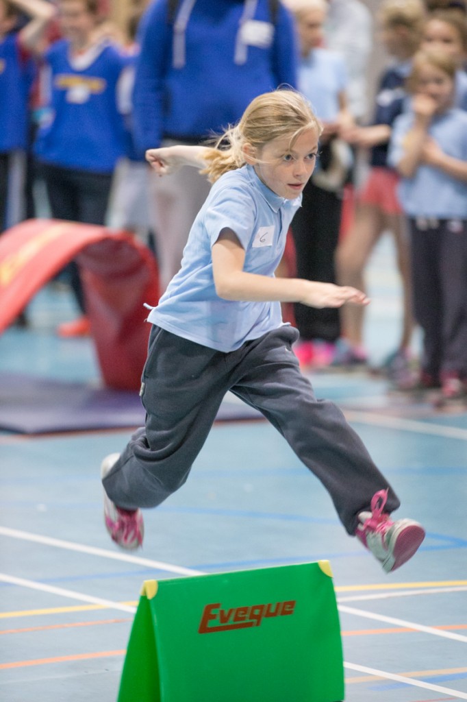 Two hundred children from many of the smaller schools around Donegal met at the popular Aura Sports Centre, Letterkenny for a fun event.