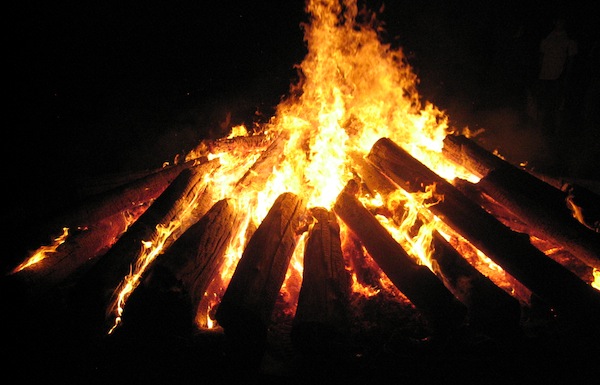 The council has warned that bonfires are illegal.