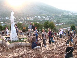 Pligrims will finally get here today to Medjugorje