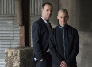 Eric O'Byrne (left) who has slammed the nomination of John McNulty along with Tom Vaughan Lawlor who plays Nidge in Love/Hate. Image courtesy of RTE.
