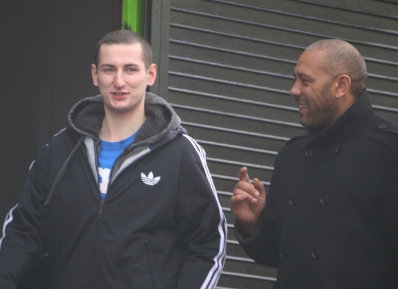 Rory Moyne and Justine Fleming after they appeared at Letterkenny District Court today. Picture by North West Newspix.