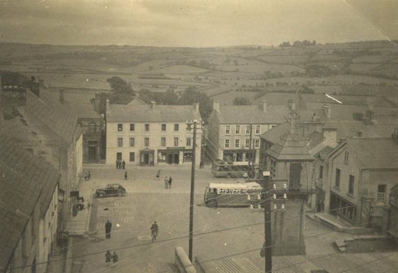 The once proud tow clock at Market Square.