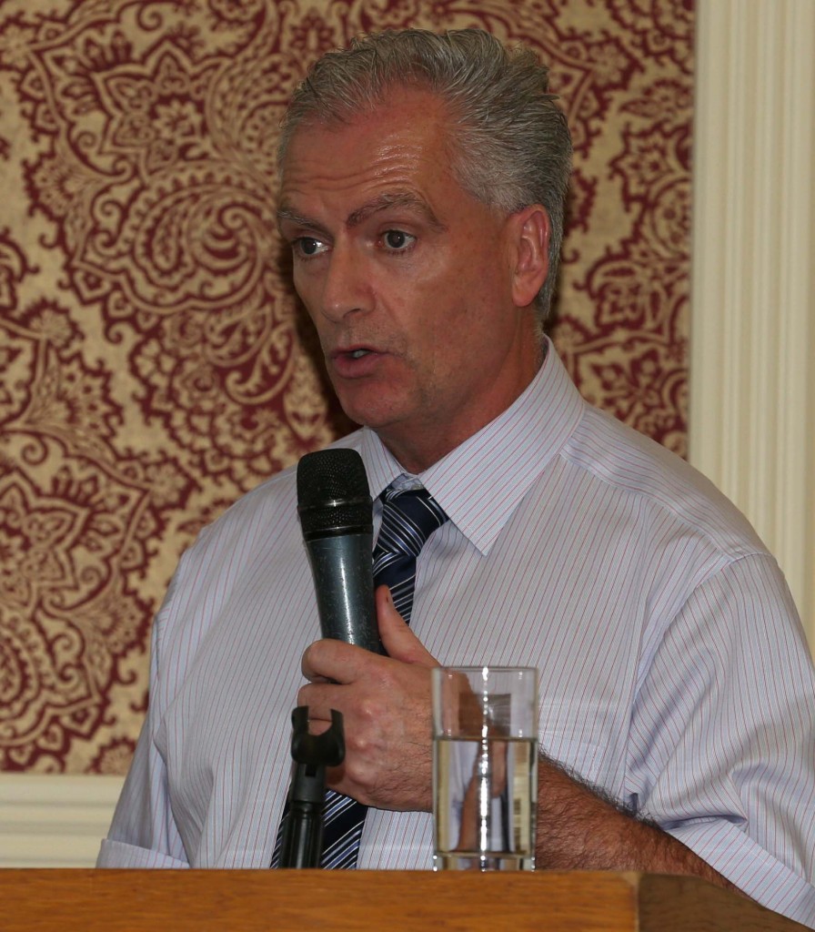 Con Mc Laughlin of Donegal County Council outlined current projects which the Council are undertaking in the area of Landfill Restoration using Bioremediation at the Open Evening held by Engineers Ireland in the Radisson Hotel, Letterkenny on Thursday.
