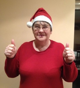 Brid O'Donnell is asking people to don their Santa hats for a water charge protest in Dungloe this Saturday. 