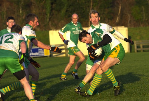 Gary McDaid was hoping Rory Gallagher was watching in the chance of getting a dual role with the county squad.