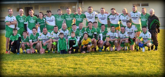 The brave married and single men who lined out to boost the underage development fund at Glenswilly this week.