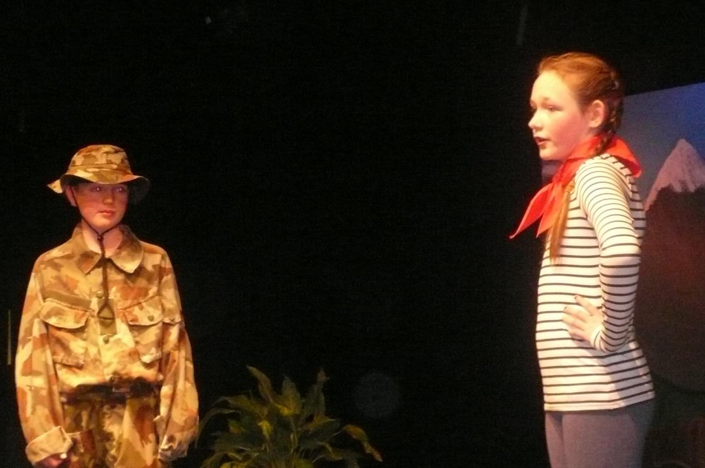 Jack Gallagher and Lauren Hall as Rolf and Liesl.JPG