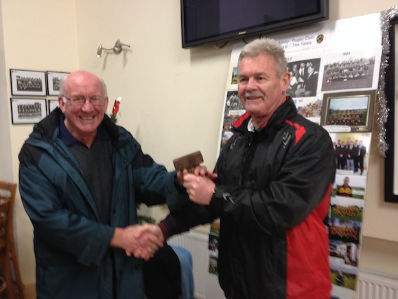 After 28 years, Letterkenny RFC stalwart Jim Moore finally got hammered!