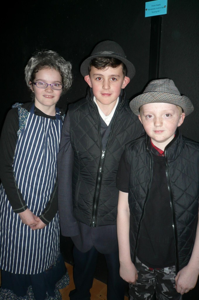 Orlagh Gallagher, Mathew Price and Dylan Scott McBride as    Frau Schmidt, Captain Von Schreiber and Herr Zeller.JPG