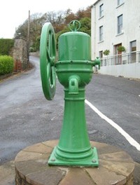 A traditional water pump in Mountcharles.