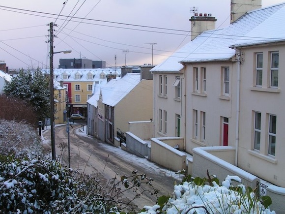 Church Lane in Letterkenny in all its rugged glory.