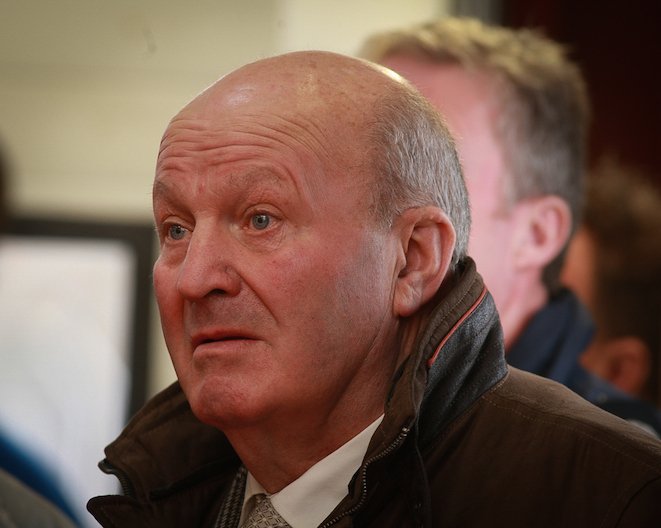 Hugo Boyle his has been the driving force behind the fire service in Carrigart for over 30 years pictured at the opening of the Fire Service Heritage centre in Carrigart on Saturday.