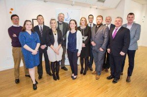 Joy Harron, Donegal Tourism (first in front row) attending the recent launch of the Cool Project in Cork which will see Donegal benefiting from €1.26m for the development of a Yacht Cruising route stretching from the south west coast of Ireland up to Norway.