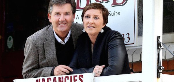 Daniel and Majella have signed up for another B&B roadtrip.