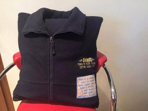 This was the touching present Leanne Kearney gave her mother to remember her late father this Christmas.