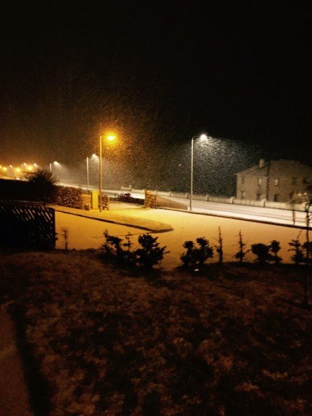 The Grange Estate, Letterkenny this evening.