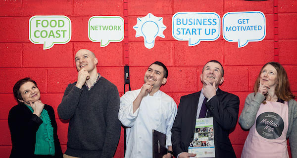 Image Two: Food for Thought…. Pictured at the launch of Donegal Business Week is Liam Ward, Director of Services, Donegal County Council, alongside participants and organisers of this year’s event, including Eve–Anne McCarron, The Food Coast, (Donegal’s Good Food Initiative), Richard Finney, The Counter, Martin Hernandez, Sage Restaurant, and Linda McClean, Mallow Mia. Donegal Business Week includes a host of food related events for producers, chefs, restaurants, cafes, hotels and accommodation providers.