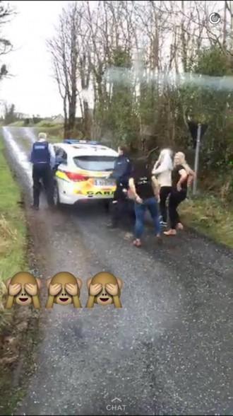 The Gardaí have picked up some hens! 