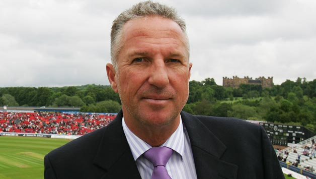 Commentator-Ian-Botham-looks-on-ahead-of-day-two-of-the-Fourth-Test-match-betwee