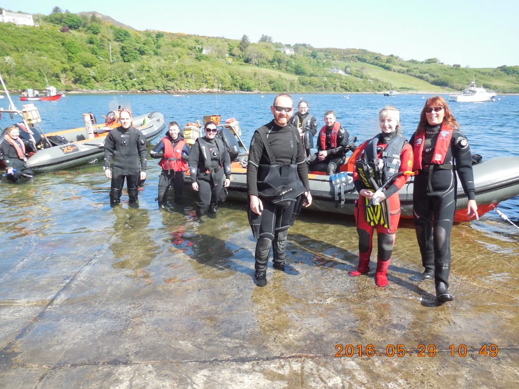 2016-05-29 Sheephaven Sunday Morning Limeburner Dive Party, Meevagh, Co. Donegal.