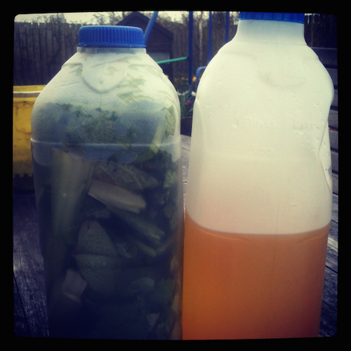 Carton on the left is Comfrey the right is Victorian Night Water