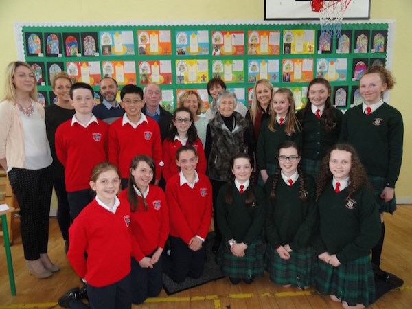 The Scoil Mhuire gan Smál debating team has won the Letterkenny and District Debating League for the second year in a row-a wonderful achievement for the school. Primary schools in the Letterkenny area competed in four rounds of this league since the beginning of the school year. Adjudicators commented on the very high standard of the debates. The team is pictured with members of the Woodland debating team, teachers and adjudicators.