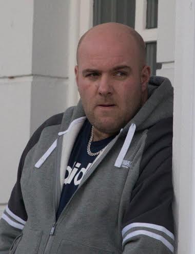 Mark O’Donnell enjoys a cigarette break during a break in proceedings. Copyright NorthwestNewsPix