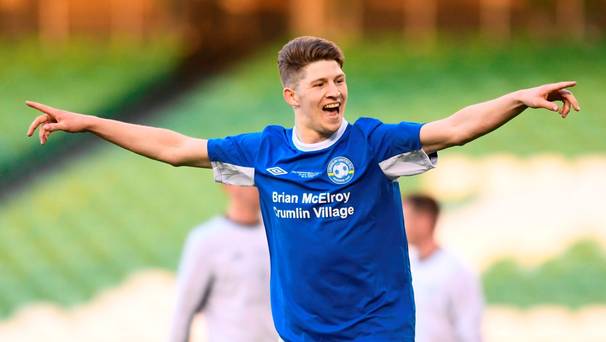 Gregory Moorhouse who scored 4 goals in last two weeks between Letterkenny Rovers and Finn Harps